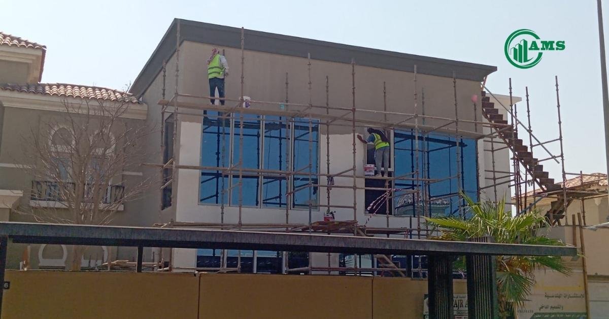 Before and after villa renovation by Al Mas Star Dubai
